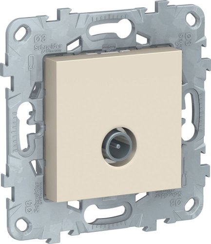 Розетка TV Оконечная без рамки Schneider Electric Unica New 1-м. бежевый картинка
